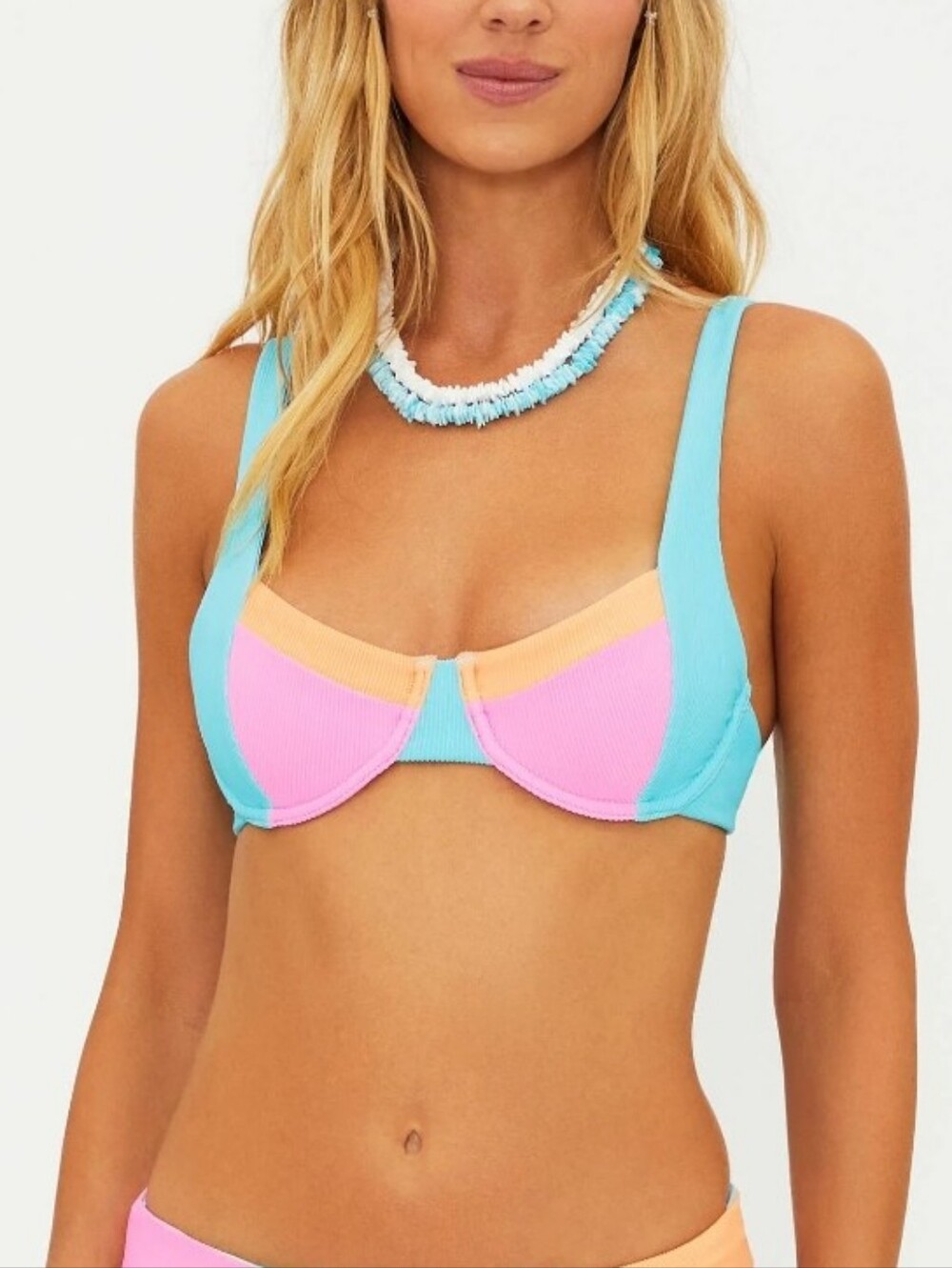 New!Beach Riot Brooks Top Crush Colorblock